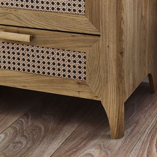 Sydney Wooden Chest Of 6 Drawers Wide In Oak