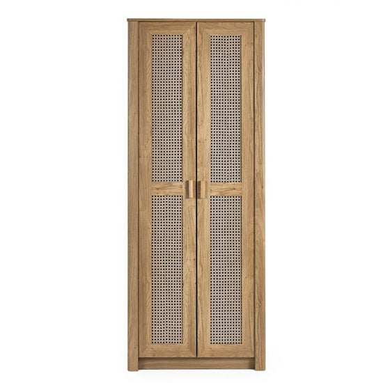 Sydney Wooden Wardrobe With 2 Doors In Oak