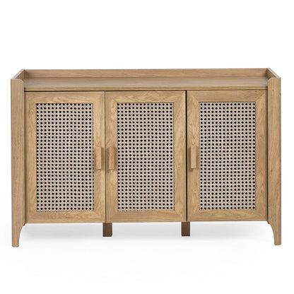 Sydney Wooden Sideboard With 3 Doors In Oak
