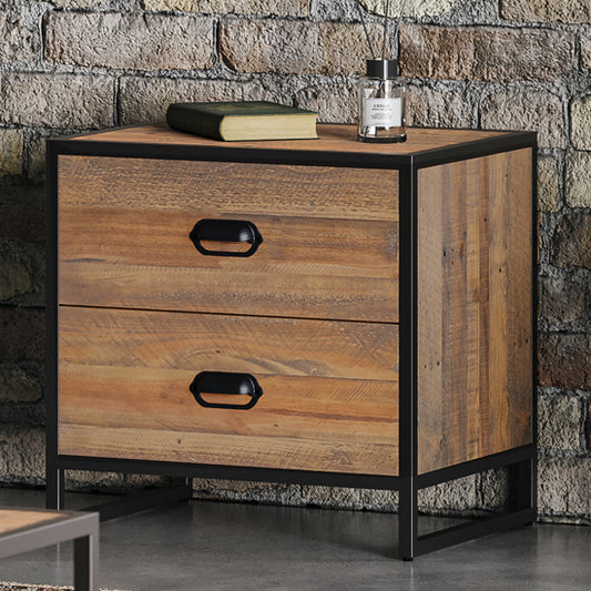 Ooki Wooden Modular Small Chest Of 2 Drawers In Oak