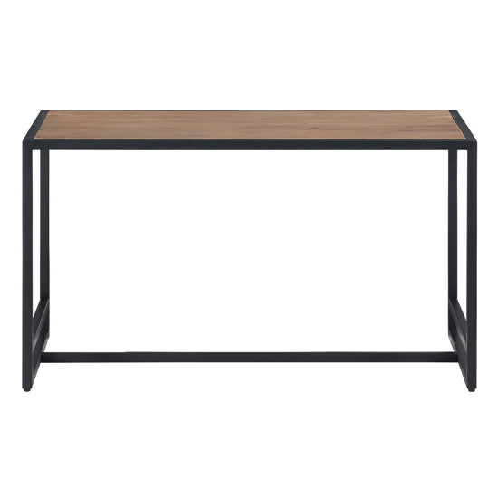 Ooki Wooden Tall Open Coffee Table In Oak