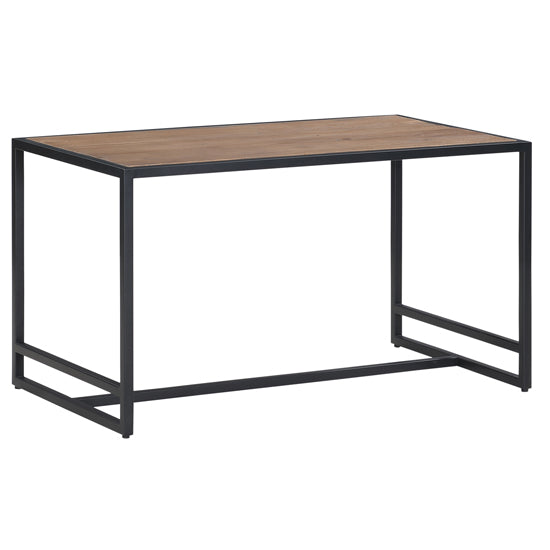Ooki Wooden Tall Open Coffee Table In Oak