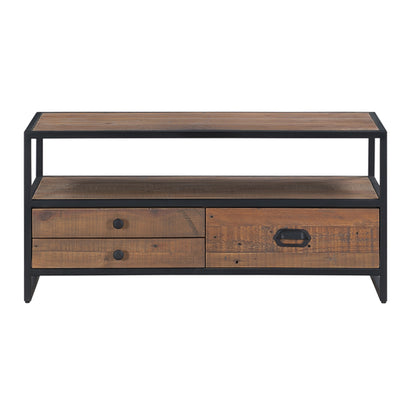 Ooki Wooden TV Stand With 3 Drawers In Oak