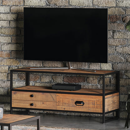 Ooki Wooden TV Stand With 3 Drawers In Oak