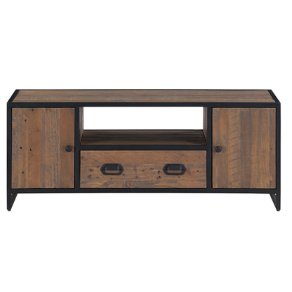 Ooki Wooden TV Stand With 2 Doors And 1 Drawer In Oak