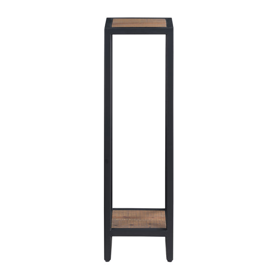 Ooki Wooden Tall Lamp Table In Oak
