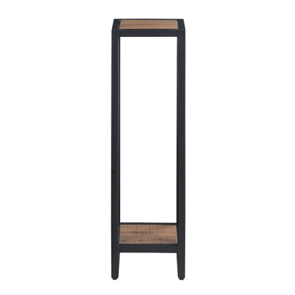 Ooki Wooden Tall Lamp Table In Oak