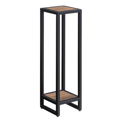 Ooki Wooden Tall Lamp Table In Oak