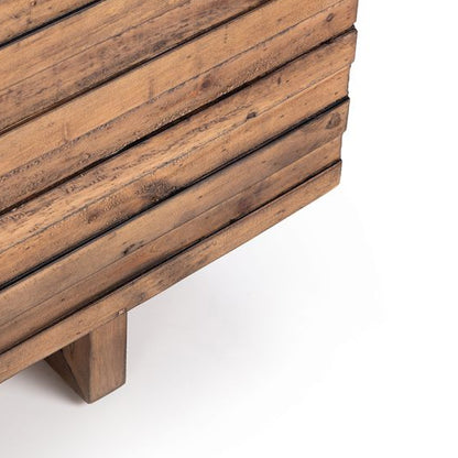 Woburn Reclaimed Pine Wood Sideboard With 2 Doors 3 Drawers