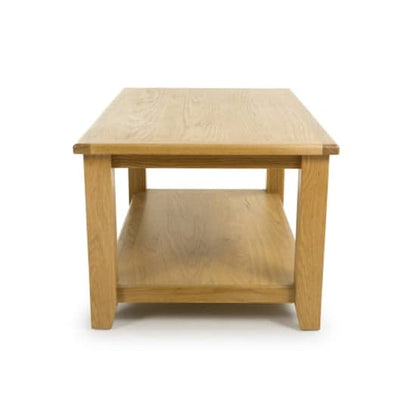 Madrid Wooden Coffee Table In Oak