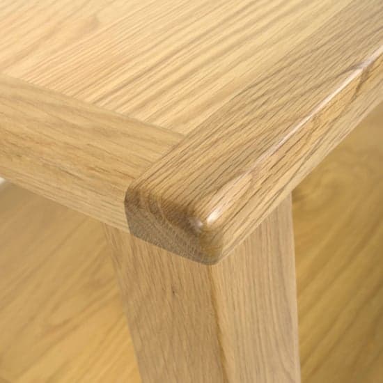 Madrid Wooden Coffee Table In Oak