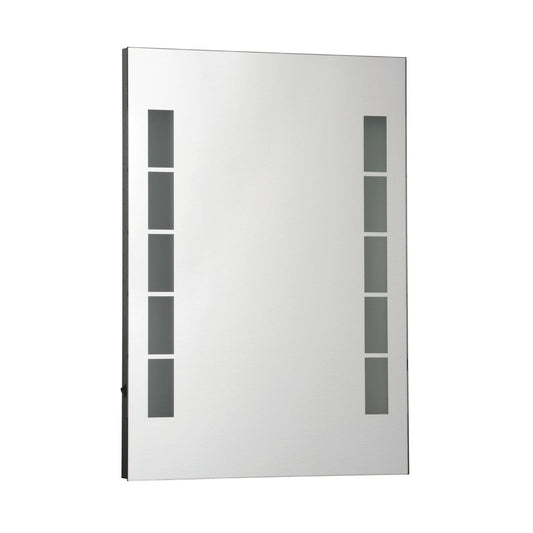 Malana Small Wall Bathroom Mirror With LED Lights