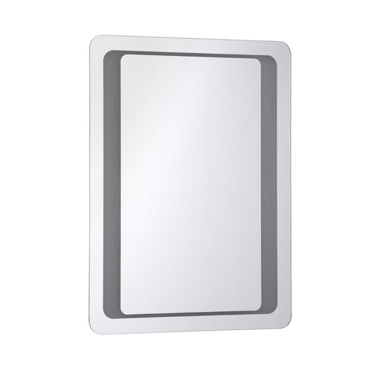 Olena Rectangular Wall Batroom Mirror With LED Lights
