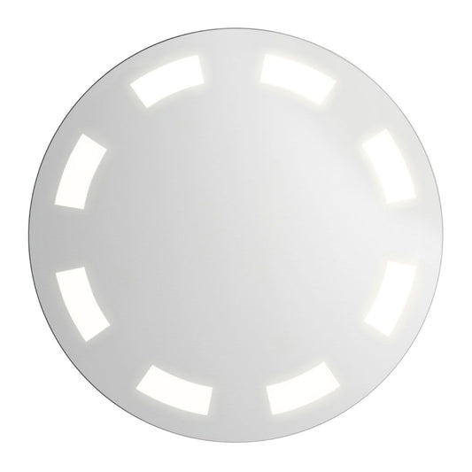 Arcea Round Illuminated Wall Batroom Mirror With LED Lights