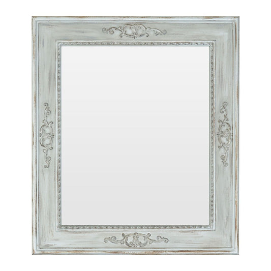 Seino Wall Bedroom Mirror In Weathered Natural Antique Design