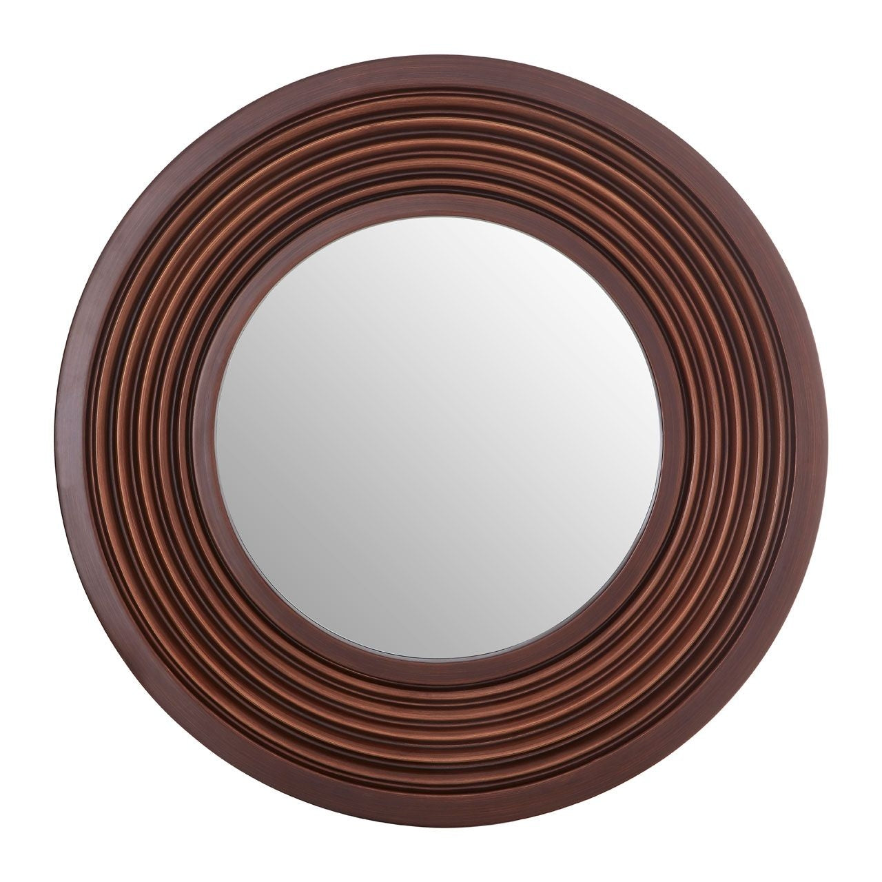 Cocoa Wall Bedroom Mirror In Brown Wooden Frame
