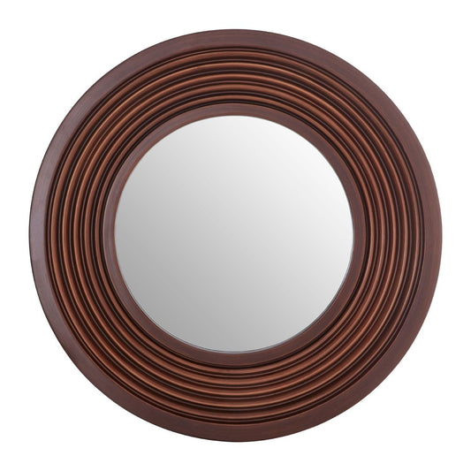 Cocoa Wall Bedroom Mirror In Brown Wooden Frame