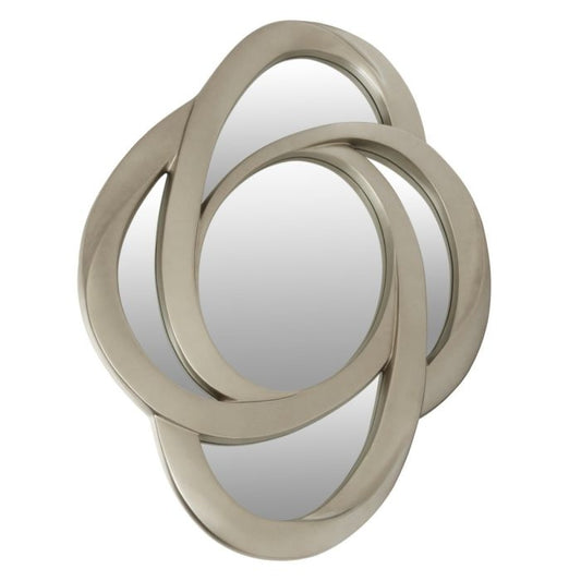 Ascot Large Acanthus Leaf Wall Bedroom Mirror In Antique White