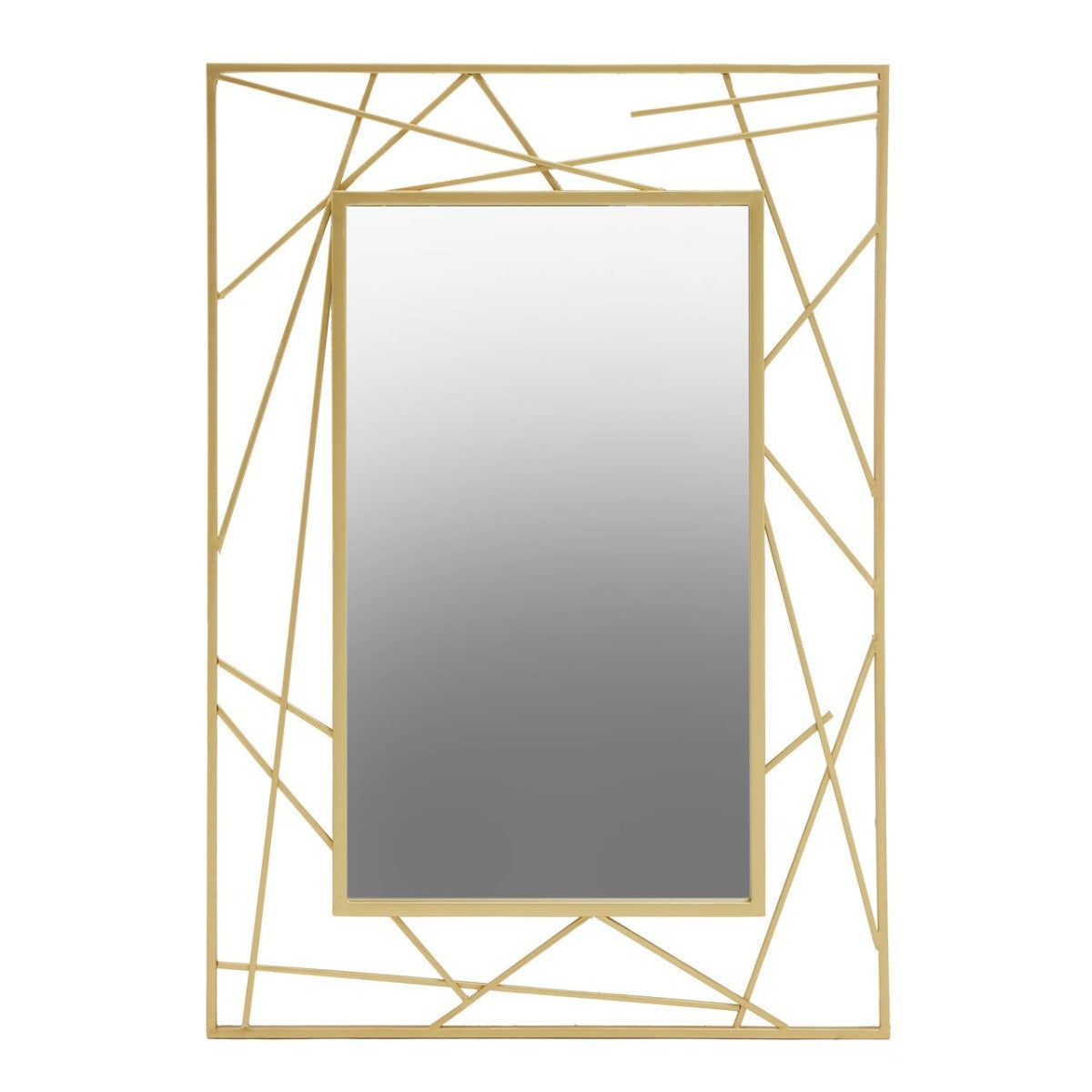 Farran Wall Mirror In Champagne Gold