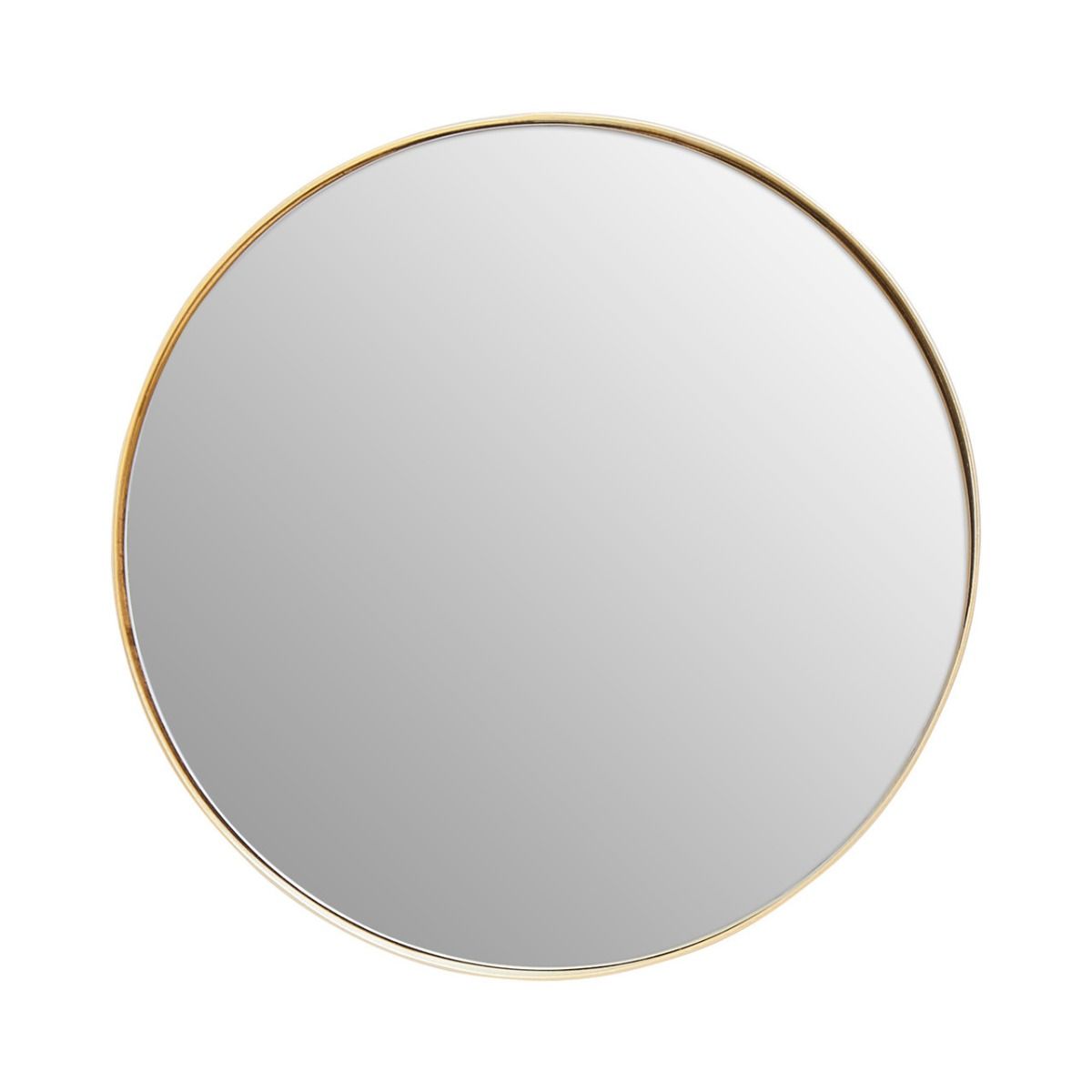 Cindy Small Wall Mirror With Gold Metal Frame