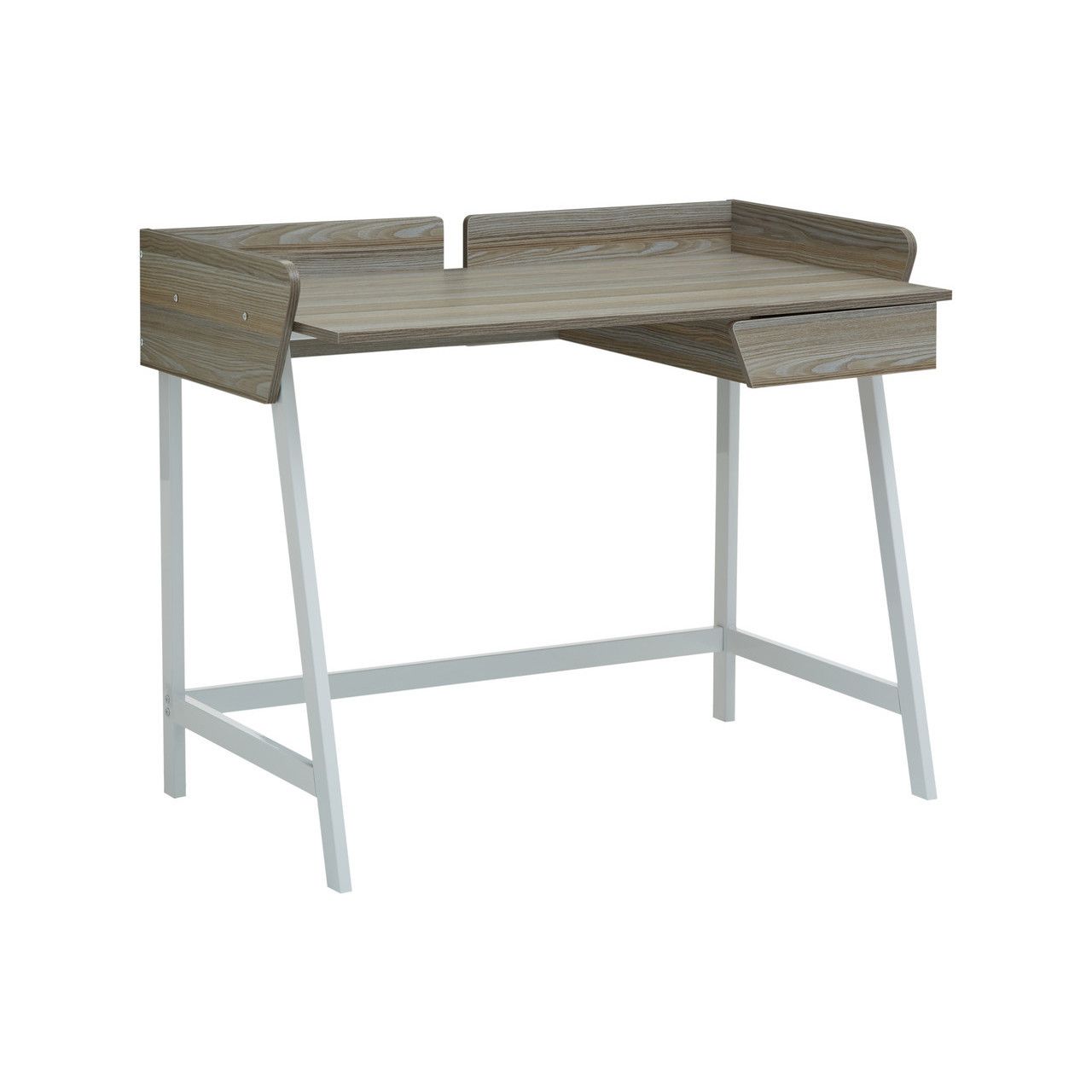 Bradbury Wooden Laptop Desk In Light Oak With 1 Drawer
