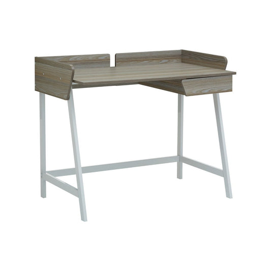 Bradbury Wooden Laptop Desk In Light Oak With 1 Drawer