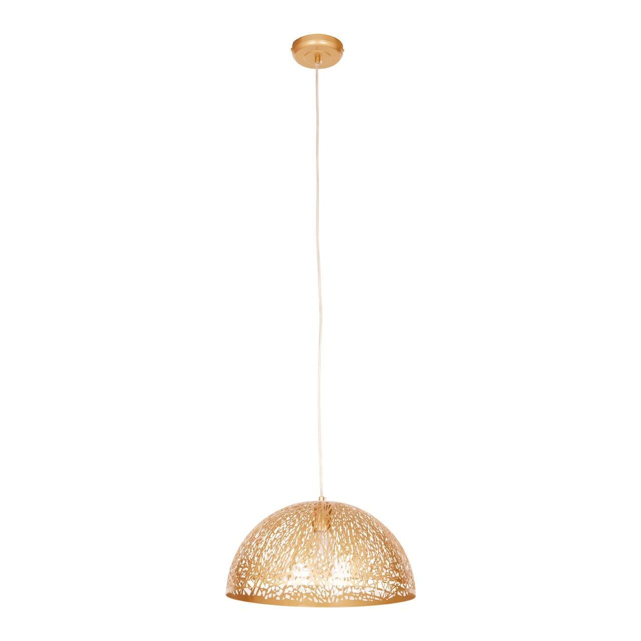 Lenno Exquisite Dome Shape Ceiling Pendant Light In Gold