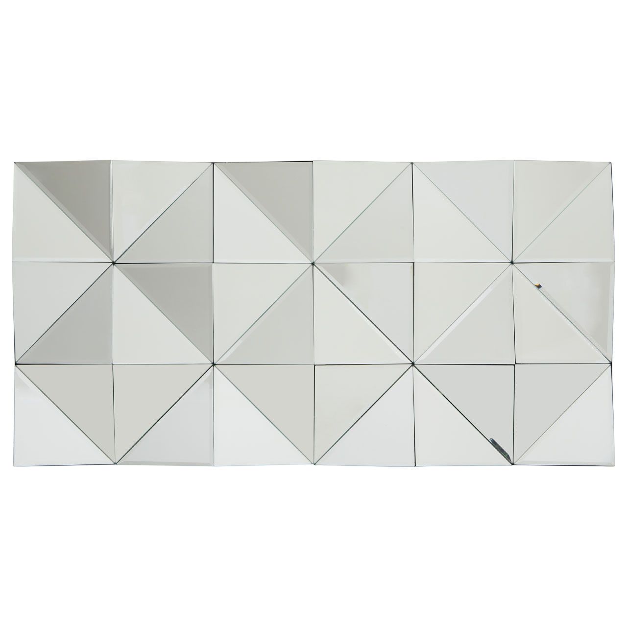 Taranto Multiple Square Wall Mirror With Reflective Mirrors