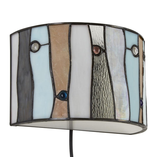 Waldorf Jewel Wall Light In Bronze Tone