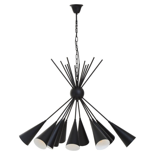 Yara Lamp Design Ceiling Pendant Light In Matte Black