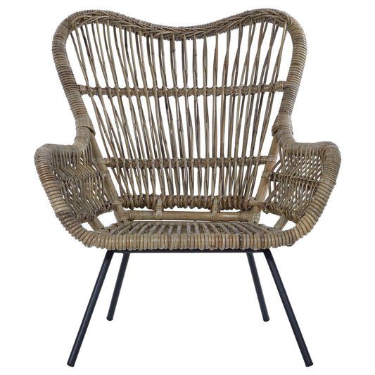 Manado Kubu Rattan Bedroom Chair In Natural