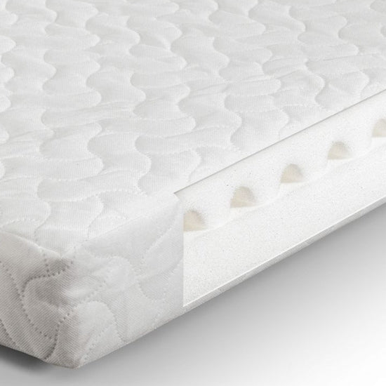 Airwave Foam Cotbed Moisture Repellent Quilted Double Mattress