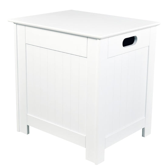 Alaska Wooden Laundry Cabinet In White