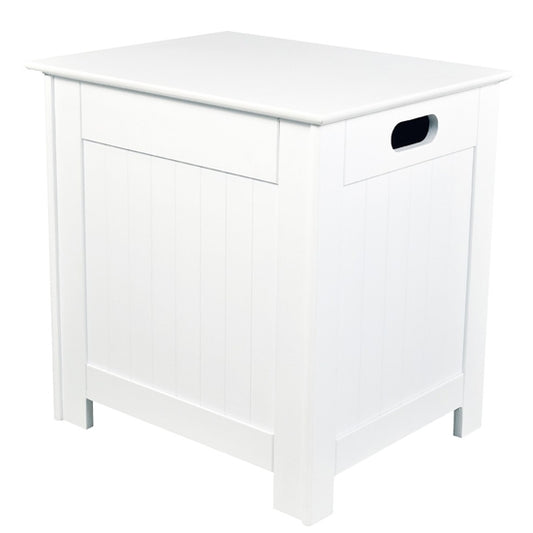 Alaska Wooden Laundry Cabinet In White