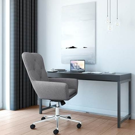 Benjamin Executive Fabric Seat Office Chair In Grey