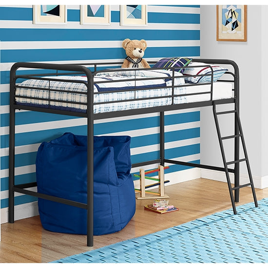 Chadre Midsleeper Single Bunk Bed In Black