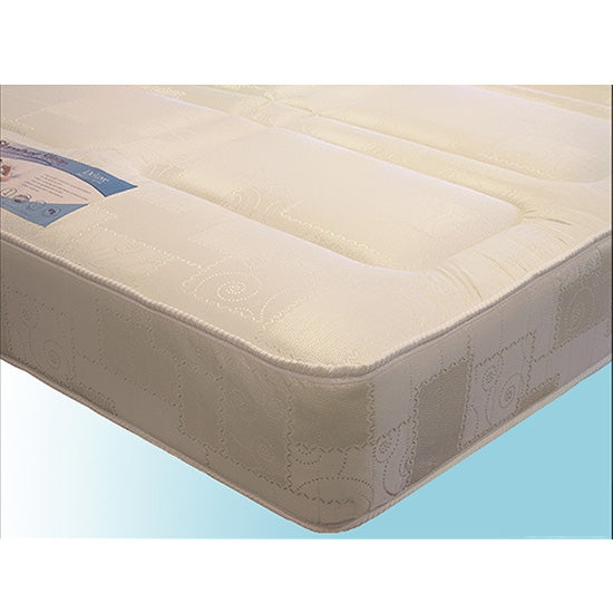 Deluxe Damask Fabric King Size Sprung Mattress