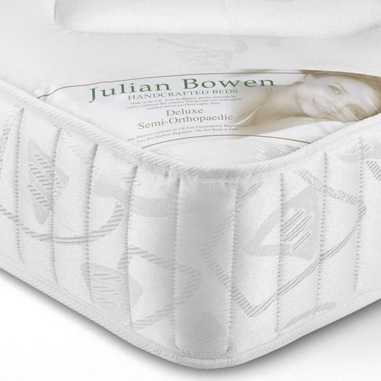 Deluxe Semi-Orthopaedic Quilted Damask Single Mattress
