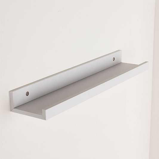 Dura Small Wooden Display Wall Shelf In Matt White