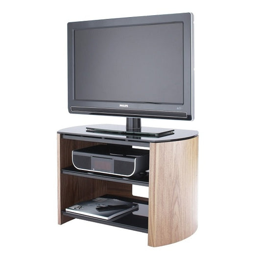 Finewoods Small Wooden TV Stand In Light Oak