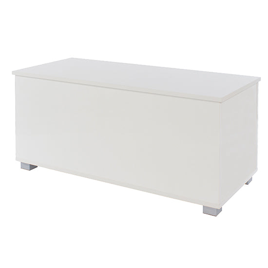 Elmont Wooden Storage Cabinet With 1 Door In White