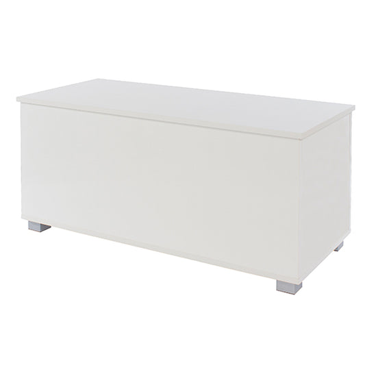 Elmont Wooden Storage Cabinet With 1 Door In White
