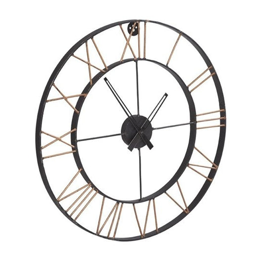 Lincoln Large Metal Clock