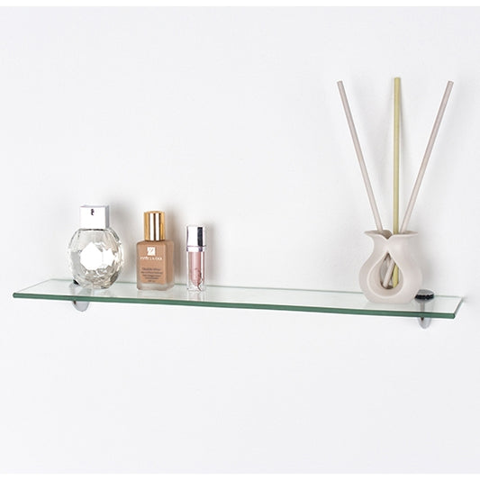 Pearl Small Glass Wall Shelf In Clear