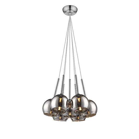 Plumstead 7 Bulbs Decorative Ceiling Pendant Light In Chrome