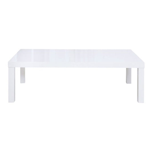Puro Wooden Coffee Table In White High Gloss