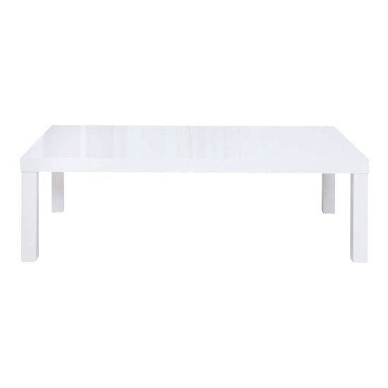Puro Wooden Coffee Table In White High Gloss