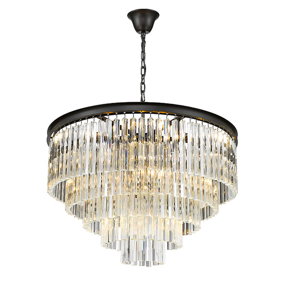 Richmond 10 Bulbs Decorative Ceiling Pendant Light In Crystal