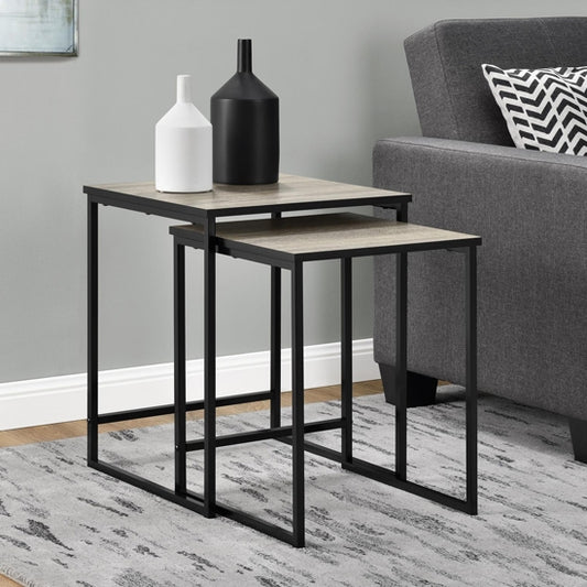 Stewart Sonoma Oak Wooden Side Tables In Pair
