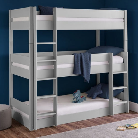 Trio Wooden Bunk Be In Surf Grey